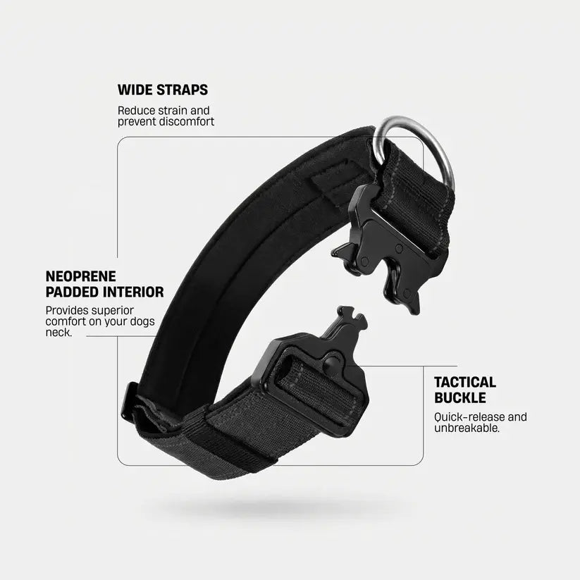 Premium Tactical Canine Collar