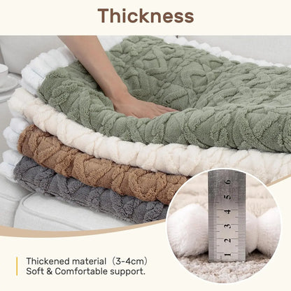 Inovaday Washable Non-Slip Sofa Cover for 3-Cushion Couches - Durable Pet-Friendly Protector and Bed Mat for Dogs