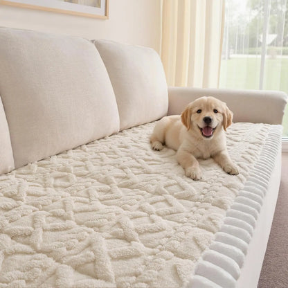 Inovaday Washable Non-Slip Sofa Cover for 3-Cushion Couches - Durable Pet-Friendly Protector and Bed Mat for Dogs