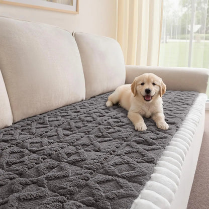 Inovaday Washable Non-Slip Sofa Cover for 3-Cushion Couches - Durable Pet-Friendly Protector and Bed Mat for Dogs